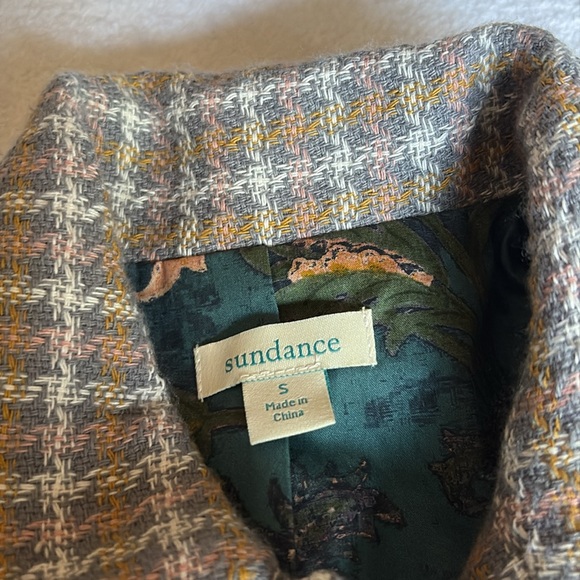 Sundance Tweed Blazer Cropped Jacket - Picture 5 of 6